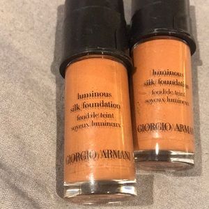 2 Unused Giorgio Armani Luminous Silk Foundation